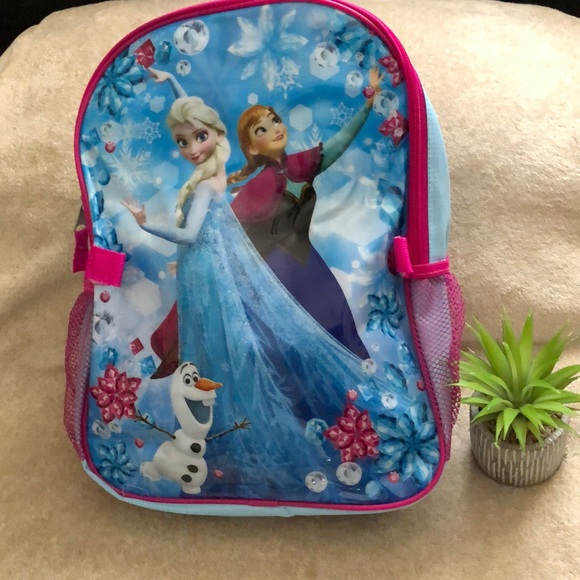 New With Tag Disney Frozen 3 piece backpack set - Picture 4 of 4